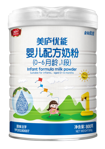 云顶集团3118acm优能婴幼儿配方奶粉800克1段