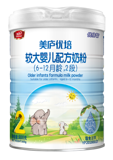 云顶集团3118acm优培较大婴儿配方奶粉800克2段